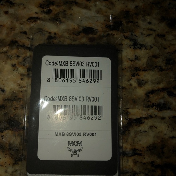 Red Authentic MCM Belt - Picture 5 of 7